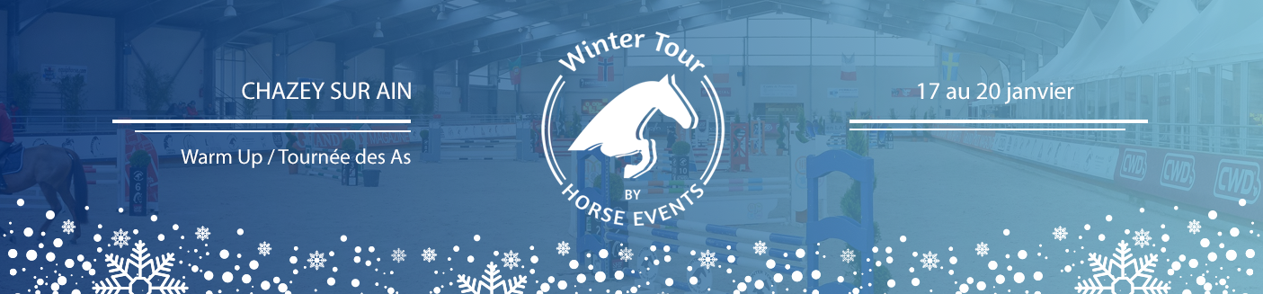 Winter Tour by Horse Events - Warm up - Chazey-sur-Ain / 17/01/2019 - 18/01/2019