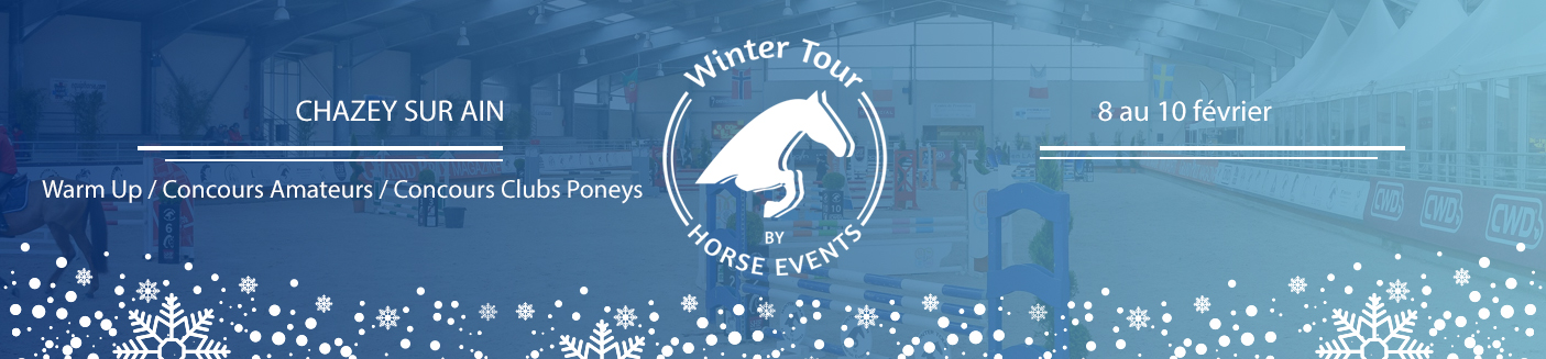 Winter Tour by Horse Events - Warm up - Chazey-sur-Ain / 08/02/2019 - 08/02/2019