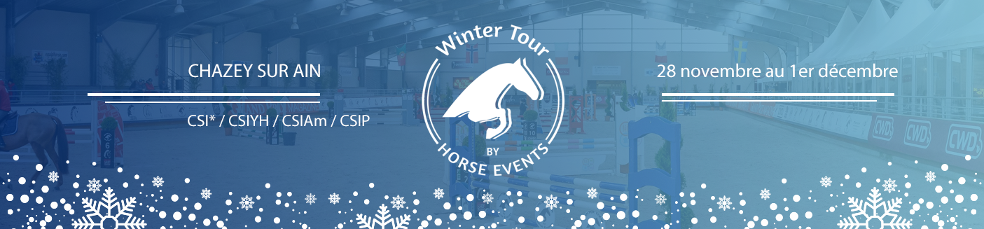 Winter Tour by Horse Events - CSI1* - Chazey-sur-Ain- / 26/11/2019 - 29/11/2019