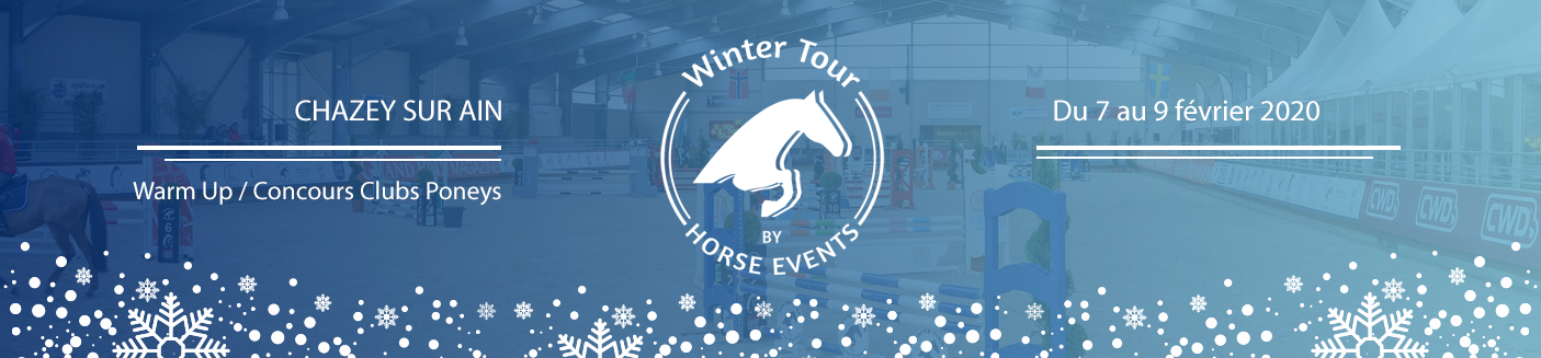 Winter Tour by Horse Events - Warm up - Chazey-sur-Ain / 07/02/2020 - 08/02/2020