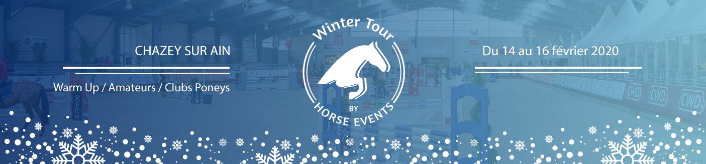 Winter Tour by Horse Events - Warm up - Chazey Sur Ain / 14/02/2020 - 14/02/2020