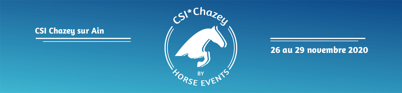CSI CHAZEY SUR AIN BY HORSE EVENTS / 26/11/2020 - 29/11/2020